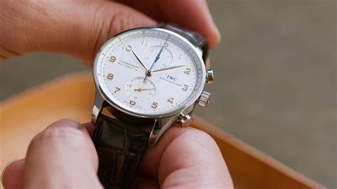 portuguese yacht club chronograph review.